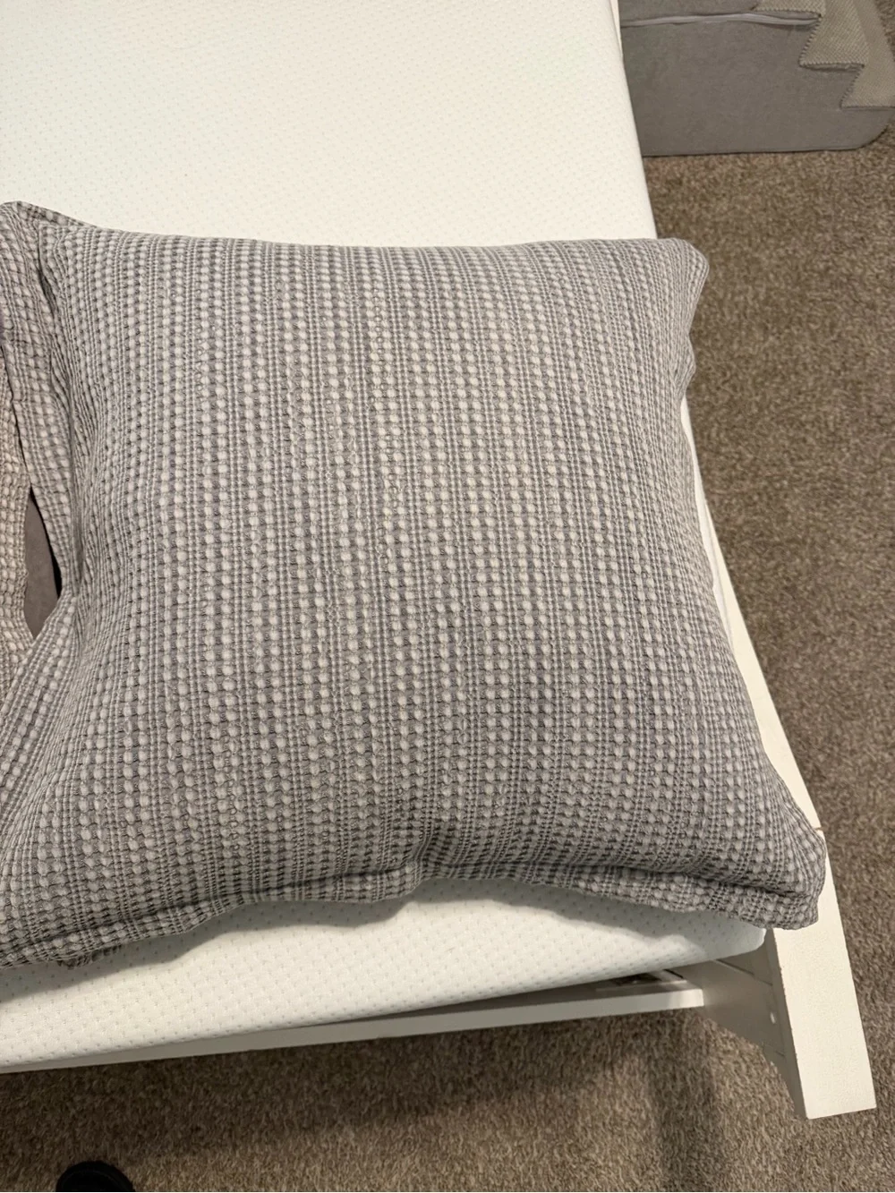 Pottery Barn Honeycomb Quilted Sham Set of 3